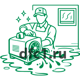 Сушка и уборка после потопа в Новоуральске